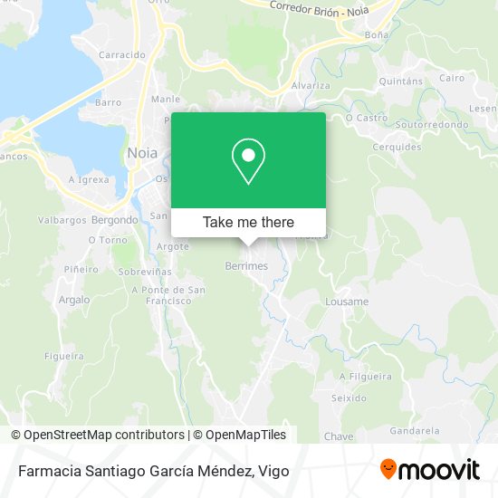 Farmacia Santiago García Méndez map