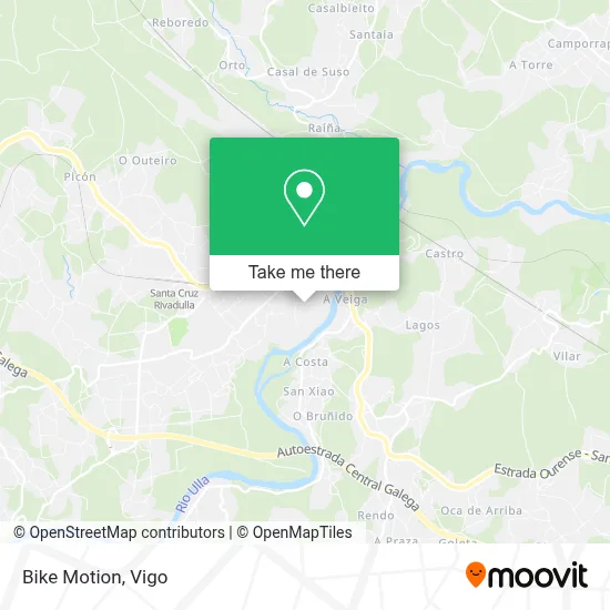 Bike Motion map