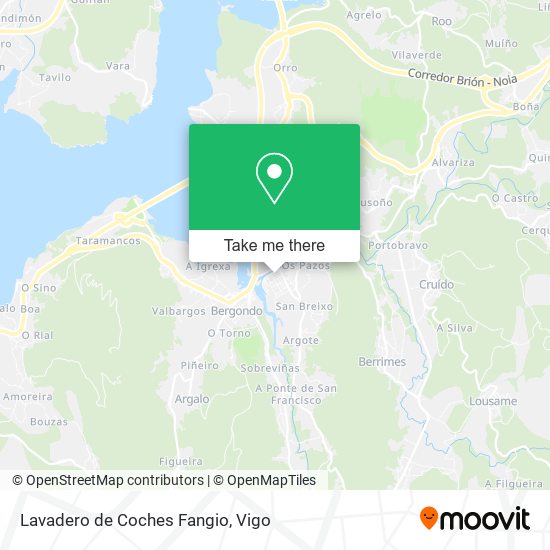 Lavadero de Coches Fangio map