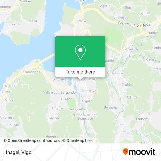 Inagel map