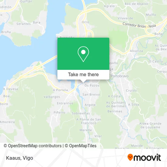 Kaaus map