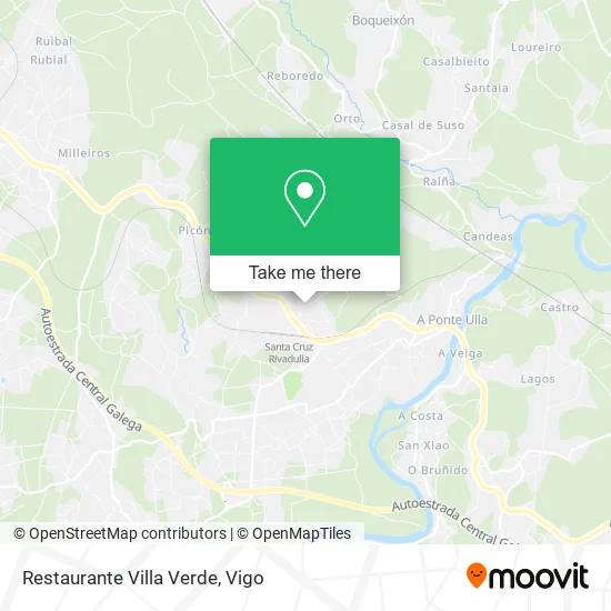 Restaurante Villa Verde map