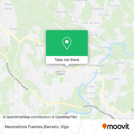 Neumaticos Fuentes Barreiro map
