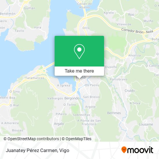 Juanatey Pérez Carmen map