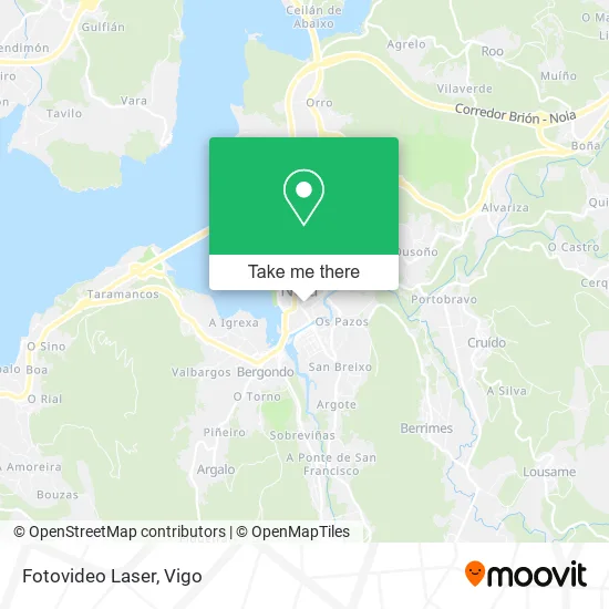Fotovideo Laser map
