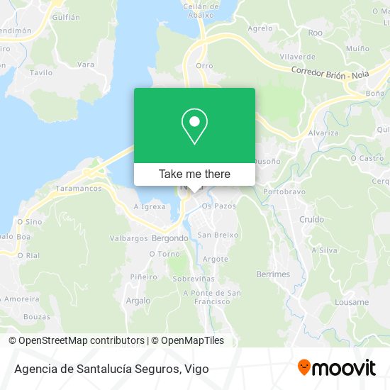 Agencia de Santalucía Seguros map