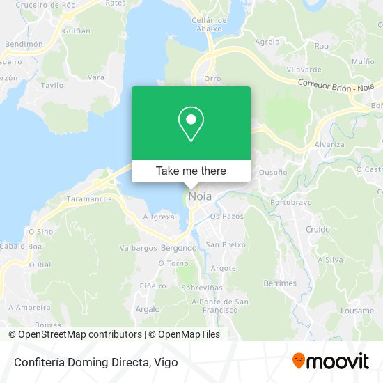 Confitería Doming Directa map
