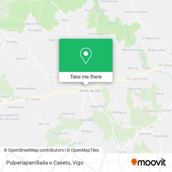 Pulperíaparrillada o Caseto map