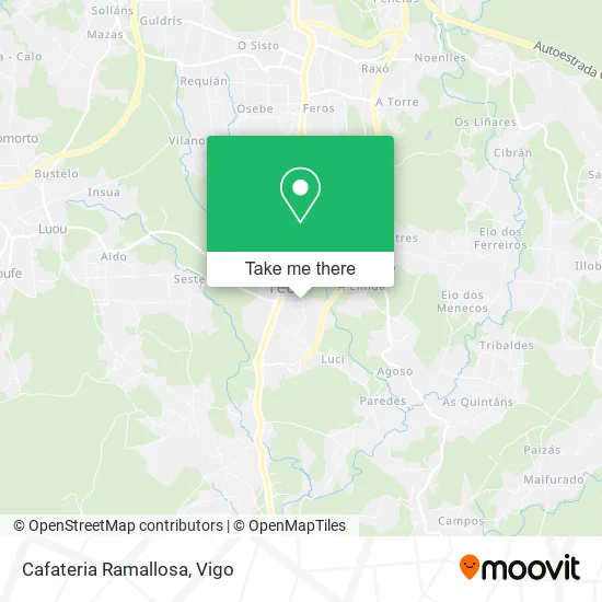 Cafateria Ramallosa map