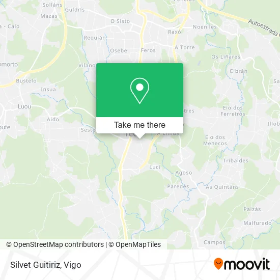 Silvet Guitiriz map