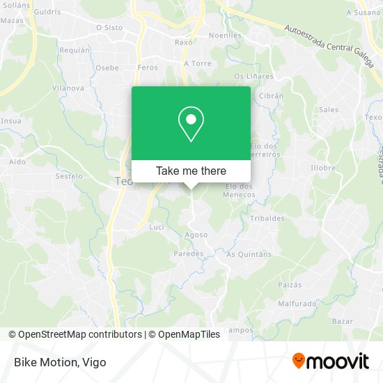 Bike Motion map