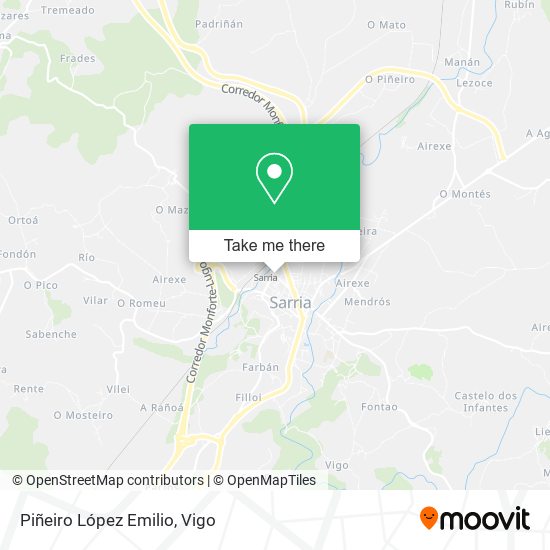 Piñeiro López Emilio map