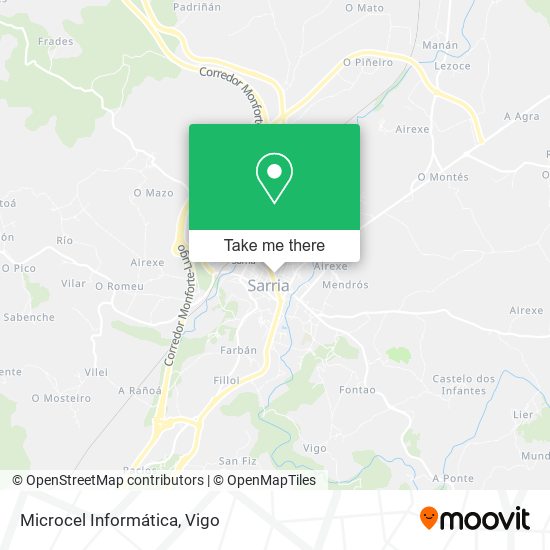 Microcel Informática map