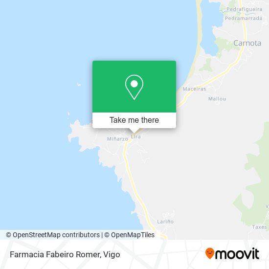 Farmacia Fabeiro Romer map