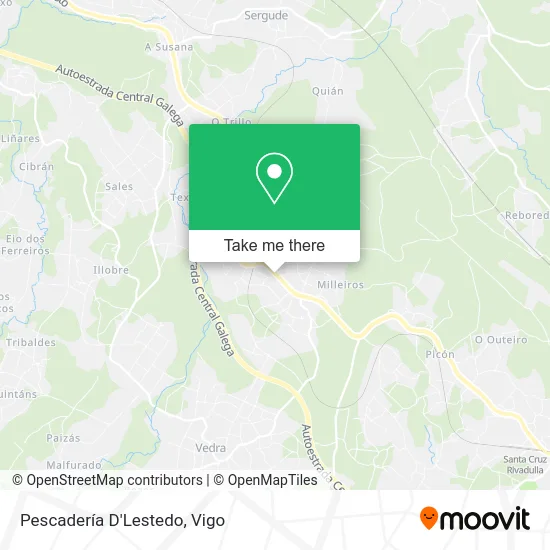 Pescadería D'Lestedo map