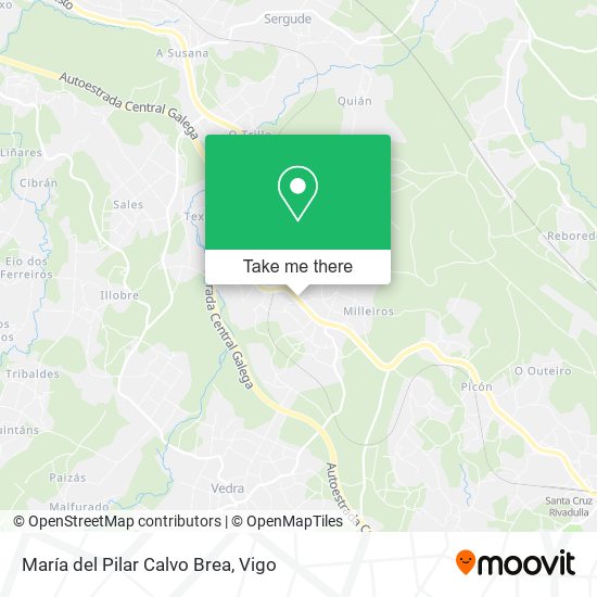 María del Pilar Calvo Brea map