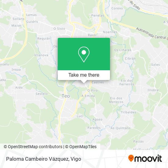 Paloma Cambeiro Vázquez map