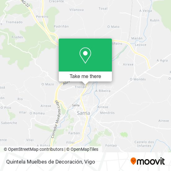 Quintela Muelbes de Decoración map