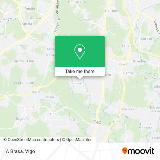 A Brasa map
