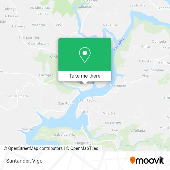 Santander map