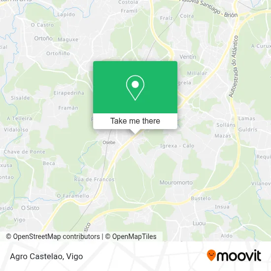 Agro Castelao map