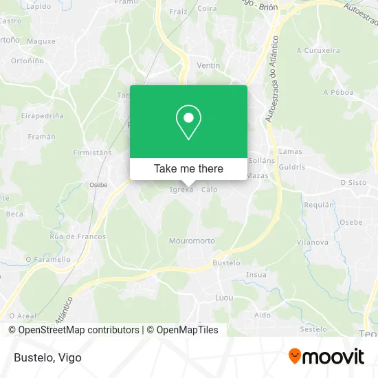 Bustelo map