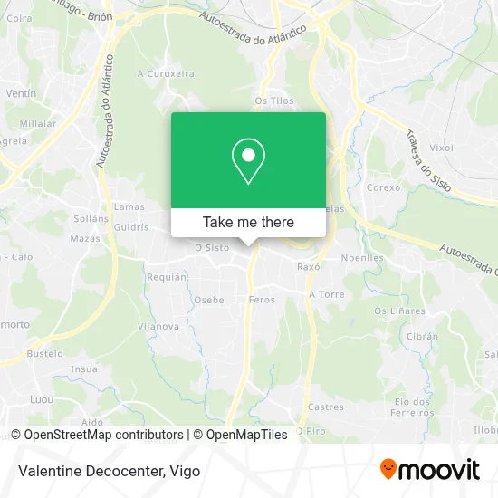 Valentine Decocenter map