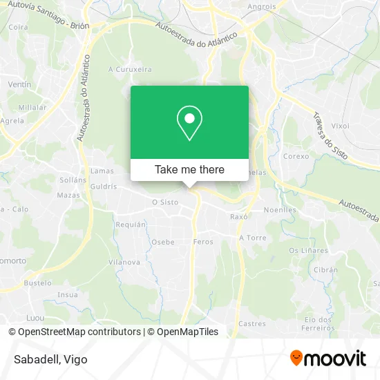 Sabadell map