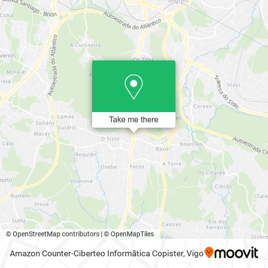 Amazon Counter-Ciberteo Informãtica Copister map
