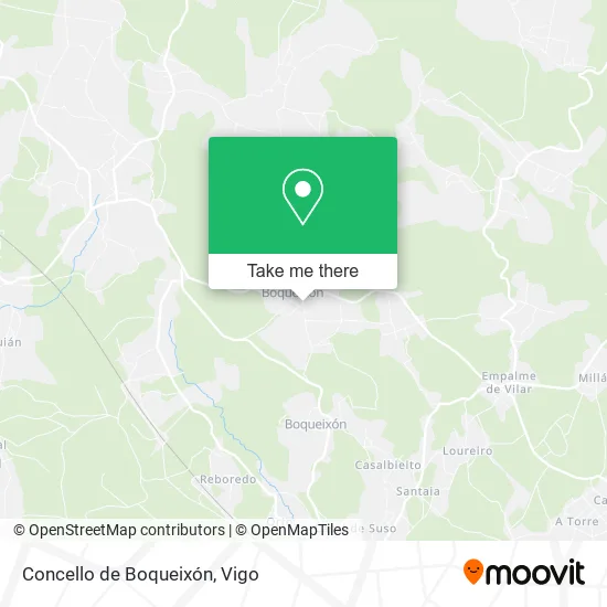Concello de Boqueixón map