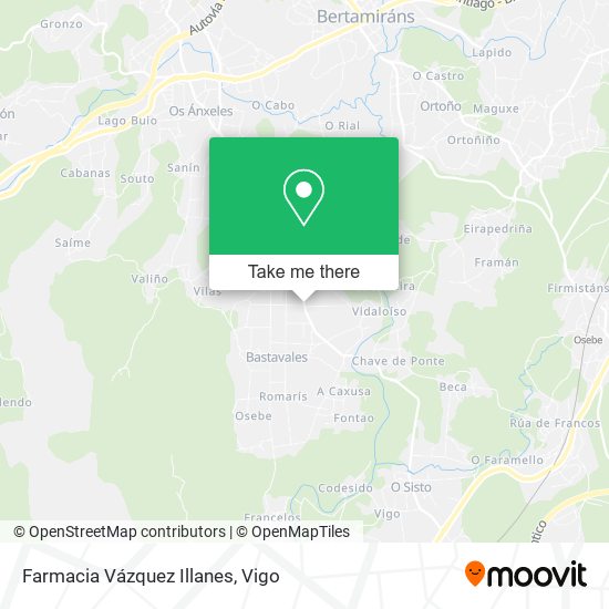 Farmacia Vázquez Illanes map