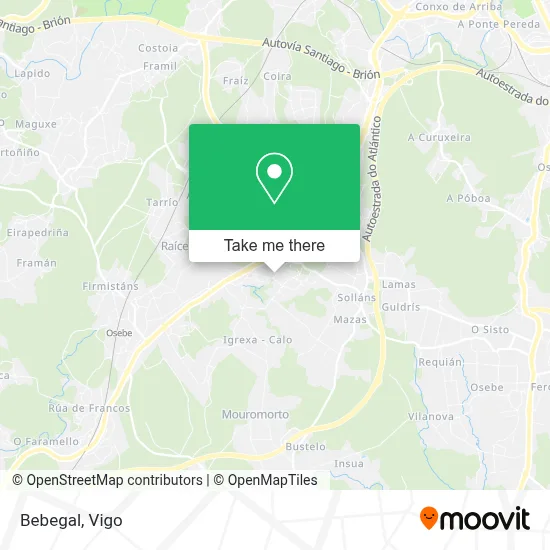 Bebegal map