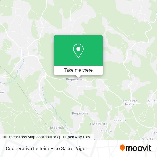 Cooperativa Leiteira Pico Sacro map