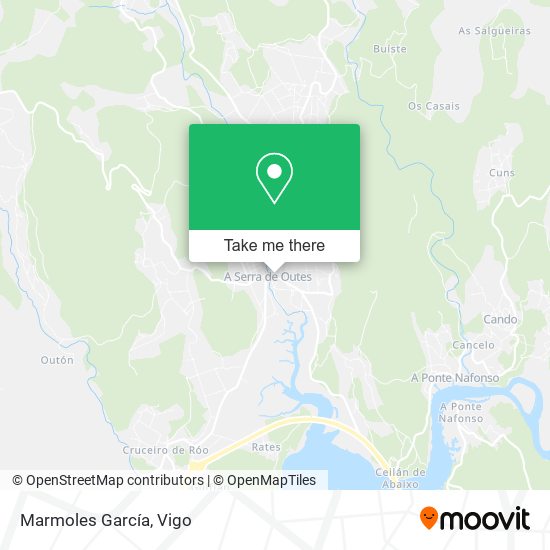 Marmoles García map