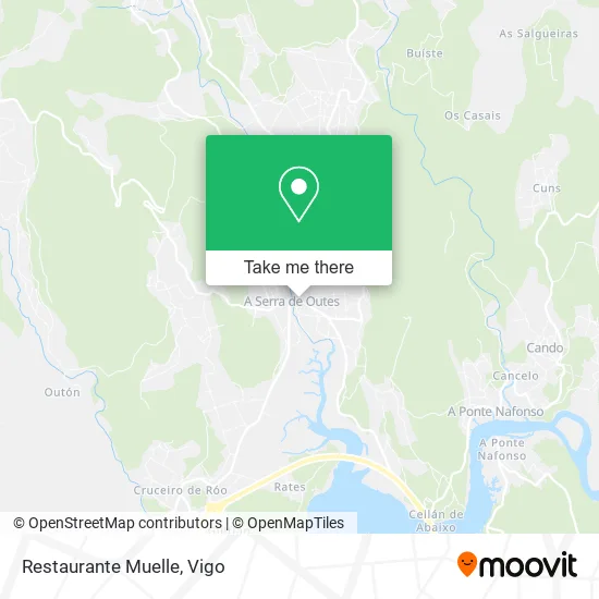 Restaurante Muelle map