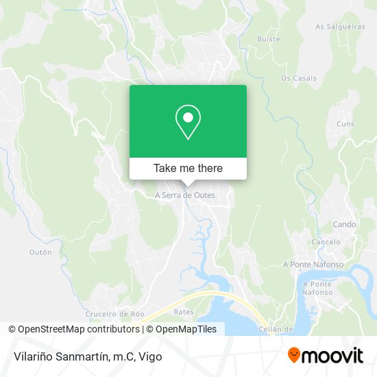 Vilariño Sanmartín, m.C map