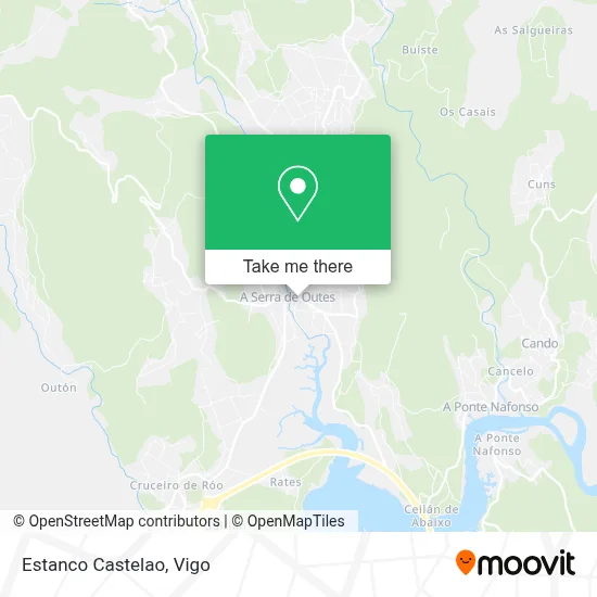 Estanco Castelao map