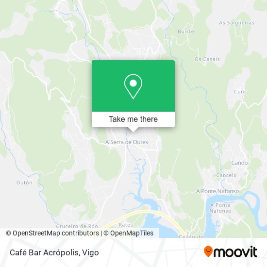 Café Bar Acrópolis map