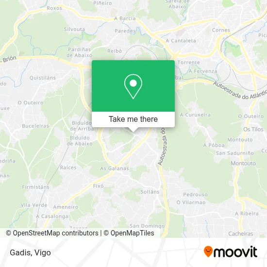 Gadis map