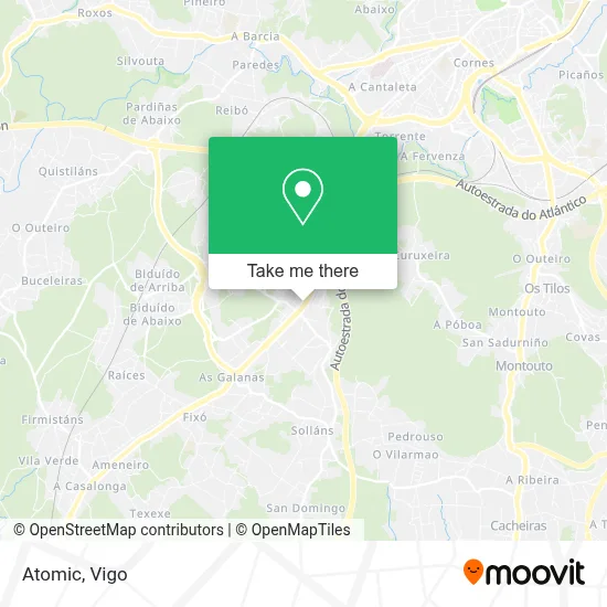 Atomic map