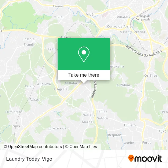 Laundry Today map