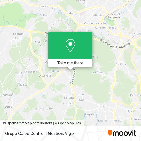 Grupo Caipe Control I Gestión map
