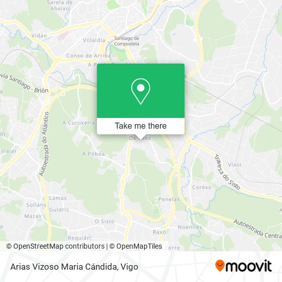 Arias Vizoso Maria Cándida map