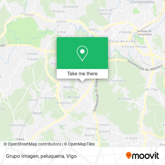 Grupo Imagen, peluquería map