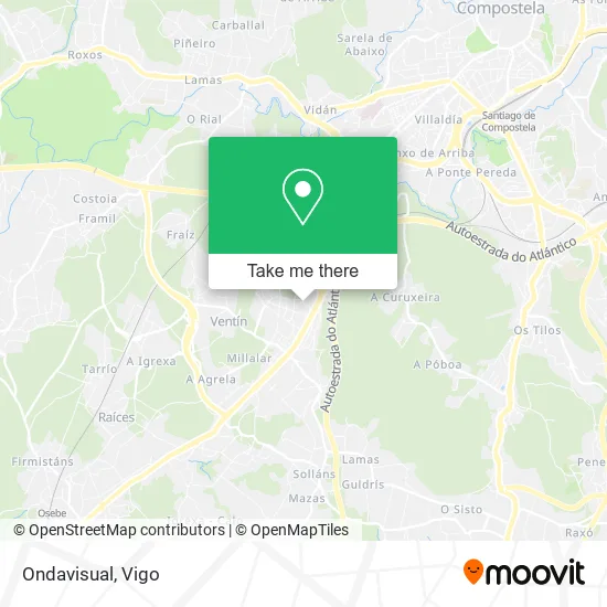 Ondavisual map