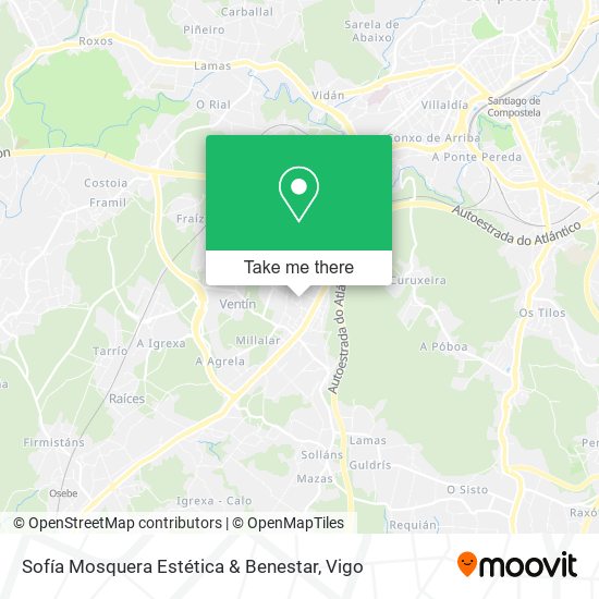 Sofía Mosquera Estética & Benestar map
