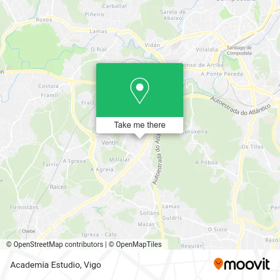 Academia Estudio map