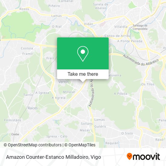 Amazon Counter-Estanco Milladoiro map