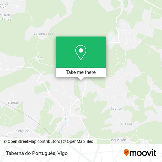 Taberna do Portugués map