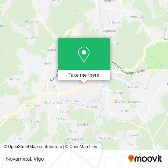 Novametal map